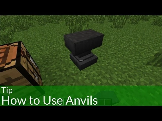 how to make an anvil in minecraft